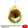 1239-06 ΠΑΣΧΑΛΙΝΟ ΚΡΕΜΑΣΤΟ ΑΥΓΟ ΜΕ ΚΟΤΑ 14CM