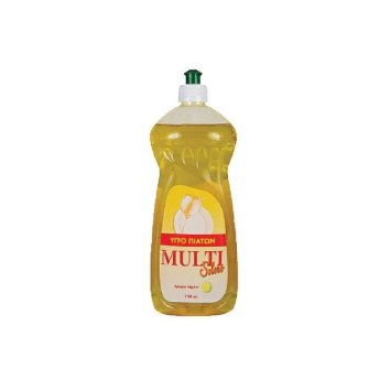 40605028 ΠΑΚΕΤΟ ΜΕ 6 ΤΜΧ. Υγρό πιάτων Solero Multi 750ml άρωμα λεμόνι