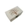 20601323 ΠΑΚΕΤΟ ΜΕ 6 ΤΜΧ. Ξύλινο κουτί με πυρογραφία για decoupage -The Wishing Tree-