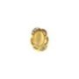 40502057-D07 ΠΑΚΕΤΟ ΜΕ 6 ΤΜΧ. Μεταλλικό διακοσμητικό νυχιών χρυσό οβαλ με στρας