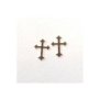 40502059-03 ΠΑΚΕΤΟ ΜΕ 6 Σετ 50 μικρά μεταλλικά διακοσμητικά νυχιών - σταυροί