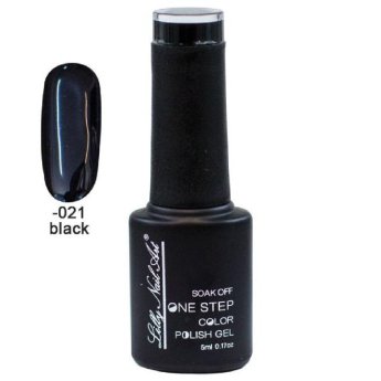 40504002-021 ΠΑΚΕΤΟ ΜΕ 2 ΤΜΧ. Ημιμόνιμο μανό one step 5ml - Black