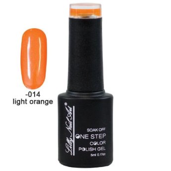 40504002-014 ΠΑΚΕΤΟ ΜΕ 2 ΤΜΧ. Ημιμόνιμο μανό one step 5ml - Light orange