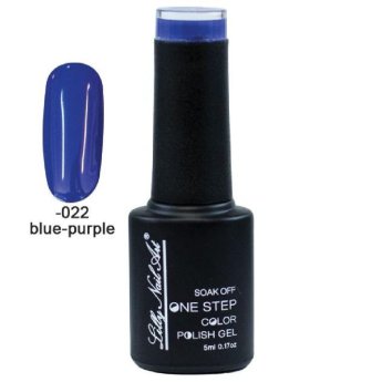 40504002-022 ΠΑΚΕΤΟ ΜΕ 2 ΤΜΧ. Ημιμόνιμο μανό one step 5ml - Blue-purple