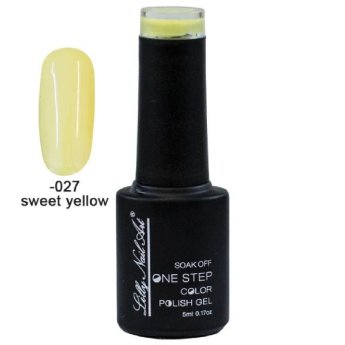 40504002-027 ΠΑΚΕΤΟ ΜΕ 2 ΤΜΧ. Ημιμόνιμο μανό one step 5ml - Sweet yellow