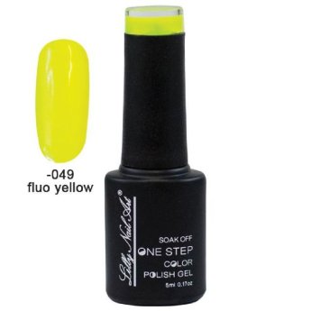 40504002-049 ΠΑΚΕΤΟ ΜΕ 2 ΤΜΧ. Ημιμόνιμο μανό one step 5ml - Fluo yellow