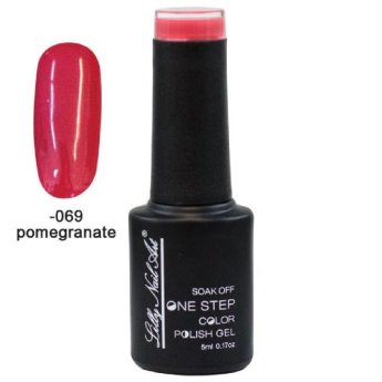 40504002-069 ΠΑΚΕΤΟ ΜΕ 2 ΤΜΧ. Ημιμόνιμο μανό one step 5ml - Pomegranate