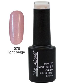 40504002-070 ΠΑΚΕΤΟ ΜΕ 2 ΤΜΧ. Ημιμόνιμο μανό one step 5ml - Light beige