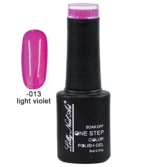 40504002-013 ΠΑΚΕΤΟ ΜΕ 2 ΤΜΧ. Ημιμόνιμο μανό one step 5ml - Light violet