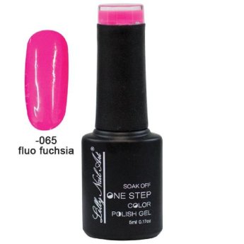 40504002-065 ΠΑΚΕΤΟ ΜΕ 2 ΤΜΧ. Ημιμόνιμο μανό one step 5ml - Fluo Fuchsia