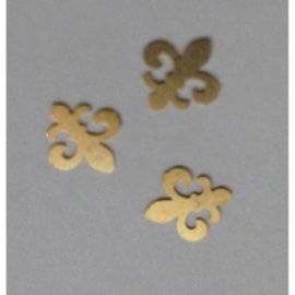 40502059-19 50 ΠΑΚΕΤΟ ΜΕ 6 ΤΜΧ. μεταλλικά διακοσμητικά νυχιών χρυσοί θηρεοί