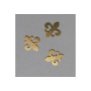 40502059-19 50 ΠΑΚΕΤΟ ΜΕ 6 ΤΜΧ. μεταλλικά διακοσμητικά νυχιών χρυσοί θηρεοί