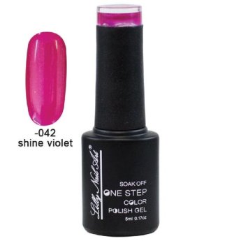 40504002-042 ΠΑΚΕΤΟ ΜΕ 2 ΤΜΧ. Ημιμόνιμο μανό one step 5ml - Shine violet