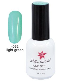 40504001-062 ΠΑΚΕΤΟ ΜΕ 2 ΤΜΧ. Ημιμόνιμο μανό one step 15ml - Light Green