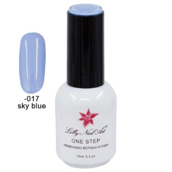 40504001-017 ΠΑΚΕΤΟ ΜΕ 2 ΤΜΧ. Ημιμόνιμο μανό one step 15ml - Sky blue