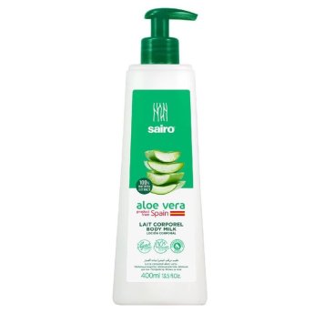 5-113 ΠΑΚΕΤΟ ΜΕ 10 ΤΜΧ. ΓΑΛΑΚΤΩΜΑ ΣΩΜΑΤΟΣ ΜΕ ALOE VERA SAIRO 400ml