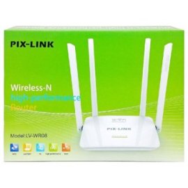 20356-1 Wireless-N High Performance Wifi Router Pix Link LV-WR08