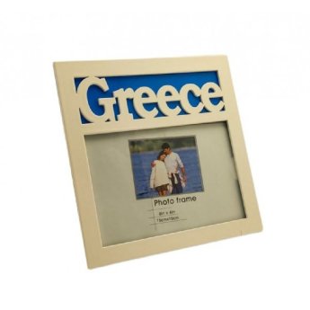 Α-299-6 ΚΟΡΝΙΖΑ GREECE ΛΕΥΚΗ 6INX4IN -15CMX10CM-