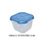 003301868 ΔΟΧΕΙΟ ΦΑΓΗΤΟΥ ΤΕΤΡΑΓΩΝΟ ΠΛΑΣΤΙΚΟ FRESCO  0.8LT