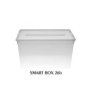 003301916 ΚΟΥΤΙ ΑΠΟΘΗΚΕΥΣΗΣ ΚΥΚΛΩΨ ΠΛΑΣΤΙΚΟ SMART BOX 26LT