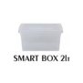 003301907 ΚΟΥΤΙ ΑΠΟΘΗΚΕΥΣΗΣ ΚΥΚΛΩΨ ΠΛΑΣΤΙΚΟ SMART BOX 2LT 003301880