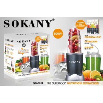 132 ΜΠΛΕΝΤΕΡ ΜΕ ΔΟΧΕΙΟ ΧΥΜΟΥ SOKANY SK-900 900W