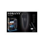 219 ΚΟΥΡΕΥΤΙΚΗ ΜΗΧΑΝΗ SOKANY SK-751 4 ΧΤΕΝΑΚΙΑ 9W ΜΑΥΡΗ