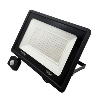 1107-52 ΠΡΟΒΟΛΕΑΣ LED FLOOD LIGHT 150W ΛΕΥΚΟ ΜΕ ΦΩΤΟΚΥΤΤΑΡΟ