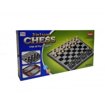 1232-02 3 IN 1 GAME CHESS