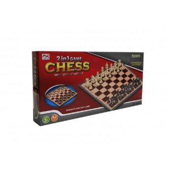 1232-01 2 IN 1 GAME CHESS