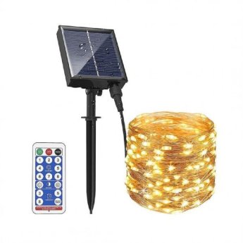 0000992 Ηλιακά Χριστουγεννιάτικα Λαμπάκια Led