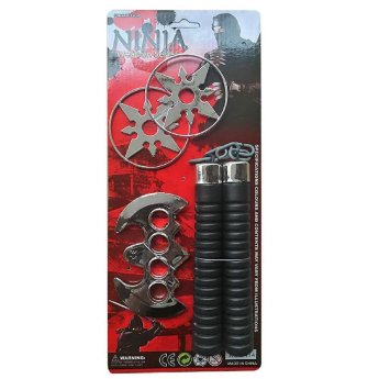 3-977 ΣΕΤ NINJA 4ΤΕΜ ΚΑΡ-35.5x15cm