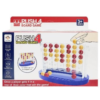 69-1864 PUSH 4 ON BOARD GAME 28x25x8cm