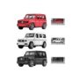 70-2300 DIE CAST PULL BACK 1-36 MERSEDES OFF ROAD 15x7x7cm