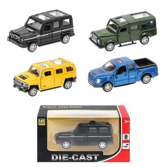 70-2297 DIE CAST PULL BACK 1-60 OFF ROAD 12x6x5cm