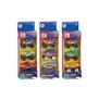 71-3342 ΣΕΤ 3 ΜΙΝΙ ΑΓΡΟΤΙΚΑ ΜΕΓΑΛΕΣ ΡΟΔΕΣ  DIE CAST METAL FREE WHEELS 9x25x6cm