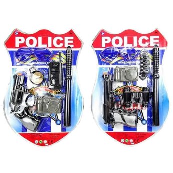 3-2034 ΣΕΤ POLICE 6ΤΕΜ ΜΕ ΓΛΟΜΠ ΚΑΡ-43x28cm