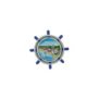 00001547 Κεραμικό Μαγνητάκι Σουβενίρ - Paralia Greece 35845