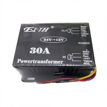 8682370762959 Μετατροπέας Ρεύματος 24V σε 12V DC ENH-30A