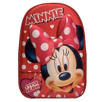 50-2829 ΤΣΑΝΤΑ ΠΛΑΤΗΣ ΝΗΠΙΟΥ MINNIE 3D 31cm