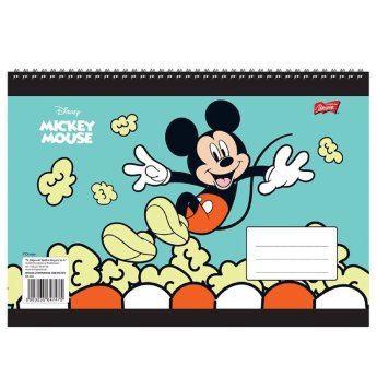 84-334 ΠΑΚΕΤΟ ΜΕ 10 ΤΜΧ. ΜΠΛΟΚ ΖΩΓΡΑΦΙΚΗΣ 32Φ MICKEY 17x25cm