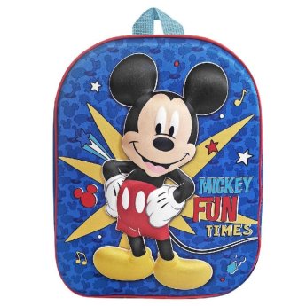 50-2828 ΤΣΑΝΤΑ ΠΛΑΤΗΣ ΝΗΠΙΟΥ MICKEY 3D 31cm