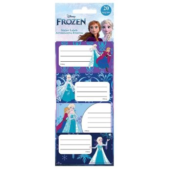 50-3130 ΠΑΚΕΤΟ ΜΕ 10 ΤΜΧ. ΕΤΙΚΕΤΕΣ FROZEN 2 ΣΕΤ-5 ΦΥΛΛΑ 20 ΕΤΙΚΕΤΕΣ