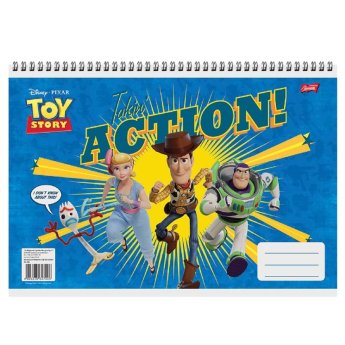 84-330 ΠΑΚΕΤΟ ΜΕ 10 ΤΜΧ. ΜΠΛΟΚ ΖΩΓΡΑΦΙΚΗΣ 32Φ TOY STORY 22x32cm