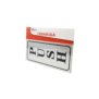 1346-14 MIZOO ΑΥΤΟΚΟΛΛΗΤΗ ΠΙΝΑΚΙΔΑ ΑΣΗΜΙ PUSH -ΣΠΡΩΞΤΕ 9X20CM 1346- 14