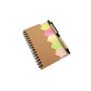 1366-02 ΣΗΜΕΙΩΜΑΤΑΡΙΟ ΣΠΙΡΑΛ ΜΕ POST-IT-ΣΤΥΛΟ KAI ΧΑΡΑΚΑ 14X10CM