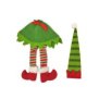 93-3811 Θήκη κρασιού xmas ξωτικό-δέντρο 43cm