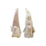 93-3693 Αγιος gnome λευκός με χρυσά κουμπιά 46cm
