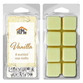 37-462 Αρωματικό wax melt βανίλια σετ-8 κύβοι 80gr