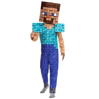 3-2597 Στολή Παιδική Steve Value Minecraft